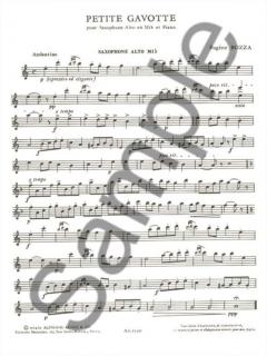 Petite Gavotte von Eugene Bozza 