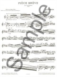 Piece Breve von Eugene Bozza 
