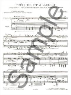 Prelude et Allegro von Eugene Bozza 