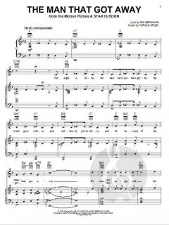 The Man That Got Away von Judy Garland 