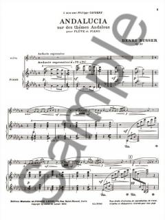 Andalucia von Henri Büsser 