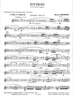 Asturias von Henri Büsser 