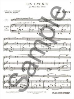 Cygnes von Henri Büsser 