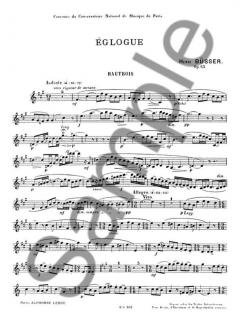 Eglogue Op. 63 von Henri Busser für Oboe und Klavier im Alle Noten Shop kaufen
