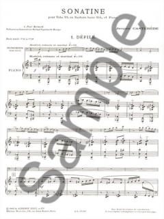 Sonatine von Jacques Castérède 