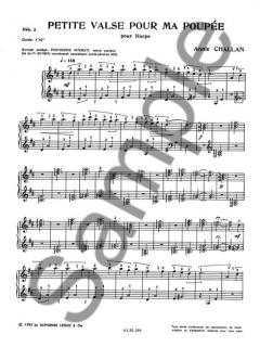 Petite Valse pour Ma Poupee et Ping-Pong Harpe von Annie Challan 