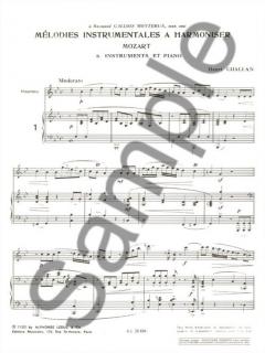 Melodies Instrumentales à Harmoniser Vol. 6: Mozart von Henri Challan 