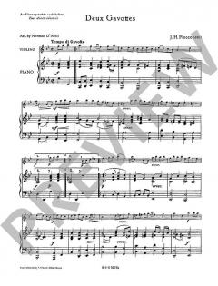 Deux Gavottes von Joseph-Hector Fiocco (Download) 