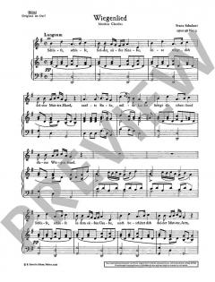 Wiegenlied / Du bist die Ruh von Franz Schubert (Download) 