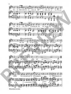 Wandrers Nachtlied I / Der Wanderer von Franz Schubert (Download) 