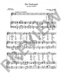 Nachtigall von A. Alabieff (Download) 