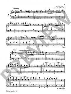 6 deutsche Tänze Heft 2 von Wolfgang Amadeus Mozart (Download) 