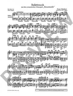 Ballettmusik D-Dur von Franz Schubert (Download) 