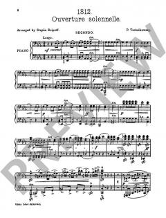 1812 - Ouverture Solennelle op. 49 von Peter Iljitsch Tschaikowsky (Download) 