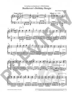 Beethoven's Birthday Boogie von Hans-Günter Heumann (Download) 