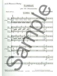 Samba No. 4 von Jean-Jacques Charpentier 