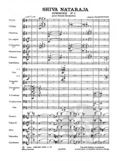 Symphonie No. 3 'Shiva Nataraja' von J. Charpentier 