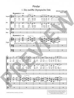 Pindar von Wilhelm Killmayer (Download) 