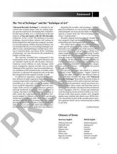 Advanced Recorder Technique Vol. 1 von Gudrun Heyens (Download) 