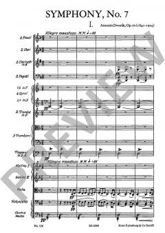 Sinfonie Nr. 7 d-Moll op. 70 B 141 von Antonín Dvořák (Download) 