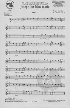 Joseph Est Bien Marie (Marc-Antoine Charpentier) 