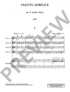 Partita Semplice von Zdenek Lukás (Download) 