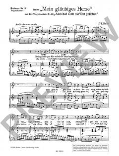 Mein gläubiges Herze von Johann Sebastian Bach (Download) 