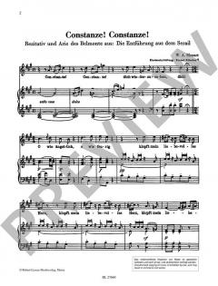 Constanze! (Entführung) von Wolfgang Amadeus Mozart (Download) 