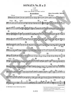 Streichersonate Nr. 2 in e-moll von Johann Rosenmüller (Download) im Alle Noten Shop kaufen (Einzelstimme)