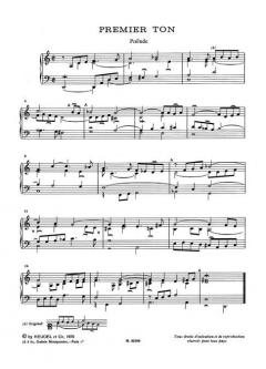 Pieces d'Orgue sur les 8 Tons 1er Volume von Lambert Chaumont 