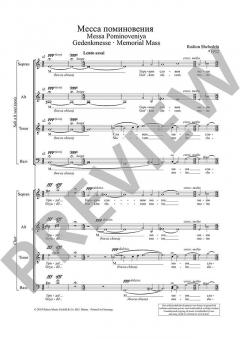 Messa Pominoveniya von Rodion Konstantinowitsch Schtschedrin (Download) 
