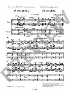 Zweites Klavierkonzert c-Moll op. 50 von Nikolai Medtner (Download) im Alle Noten Shop kaufen