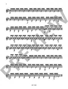 Gitarre-Etüden Heft 4 von Heinrich Albert (Download) 