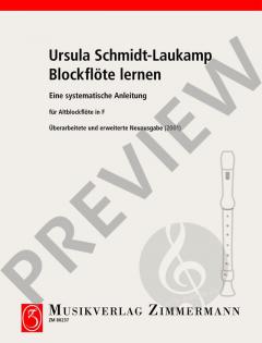 Blockflöte lernen von Ursula Schmidt-Laukamp (Download) im Alle Noten Shop kaufen