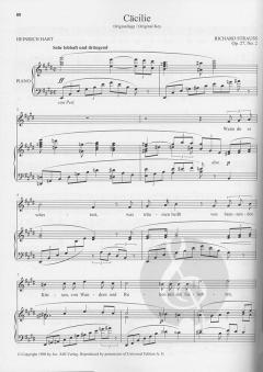 57 Lieder von Richard Strauss 