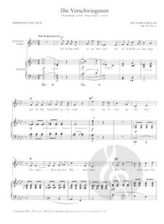 51 Lieder von Richard Strauss 