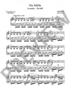 Die Mühle op. 17/3 von Adolf Jensen 