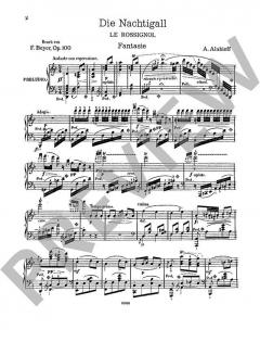 Die Nachtigall von Alexander Alabieff 