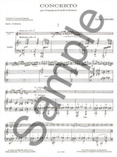Concerto von Charles Chaynes für Trompete in C oder B und Klavier im Alle Noten Shop kaufen