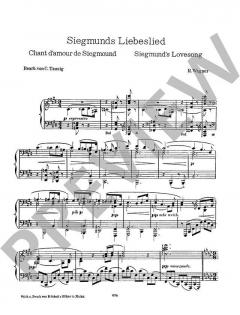 Siegmunds Liebeslied von Richard Wagner 