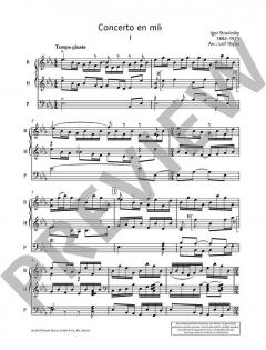 Concerto en mib (Dumbarton Oaks) von Igor Strawinsky 