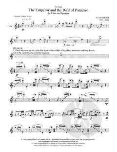 The Emperor and the Bird of Paradise von Alan Ridout 