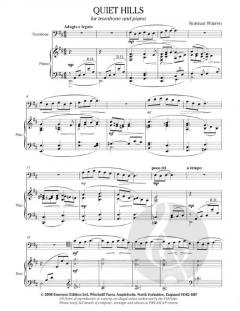 Quiet Hills (Bass Clef) von Norman Warren 