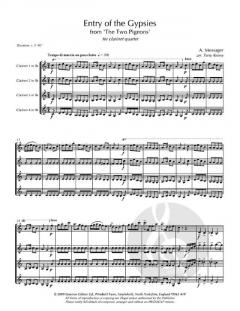 Entry of the Gypsies von André Messager 