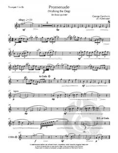 Promenade (Walking the Dog) von George Gershwin 