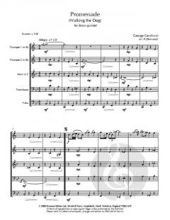 Promenade (Walking the Dog) von George Gershwin 