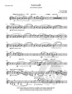 Serenade von Frank Bridge 