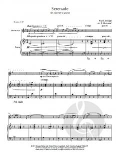 Serenade von Frank Bridge 