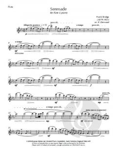 Serenade von Frank Bridge 