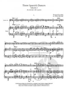 Three Spanish Dances, Volume 2 von Enrique Granados 